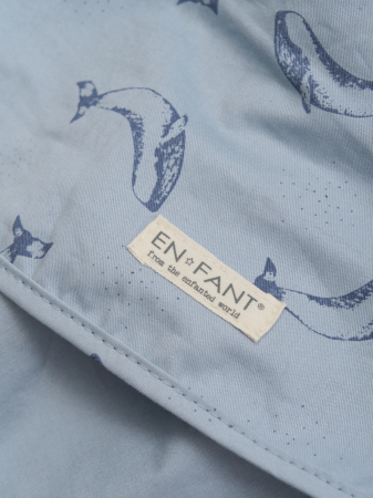 Palarie de vara cu snur, En Fant, 6-12 luni, Dusty Blue [2]