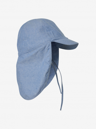 LICHIDARE STOC - Palarie de vara cu snur, En Fant, 6-12 luni, Faded Denim