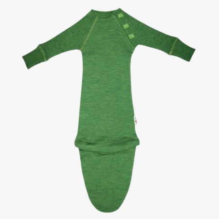 LICHIDARE STOC - Sac de dormit din lana merinos Rib, ManyMonths, Charmer/ Explorer Plus, 62-80/86+cm, Forest Floor Green