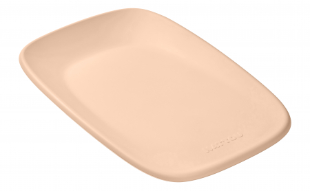Olite si reductoare WC - Saltea impermeabila pentru schimbat scutece Nattou, Peach, 70 x 50 cm