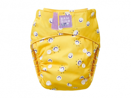 Olite si reductoare WC - Scutec textil refolosibil, Bambino Mio, Smile