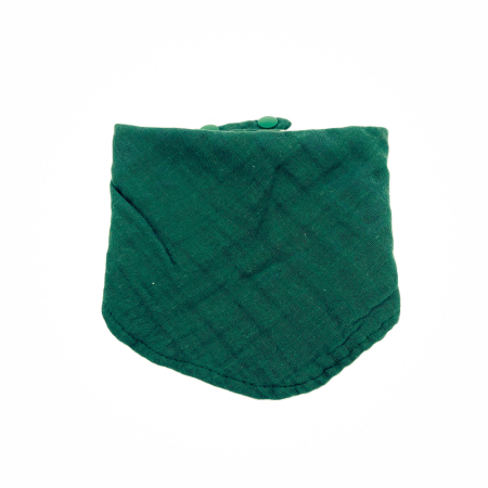 LICHIDARE STOC - Set 2 buc, bavetica reglabila din muselina, Coccorito, Green