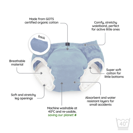 Set de 3 chilotei de antrenament la olita My Little Training Pants, 18-24 luni [1]