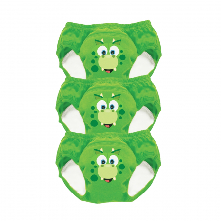 La olita - Set de 3 chilotei de antrenament la olita My Little Training Pants, 2-3 ani, Dino