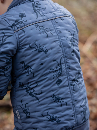 Set termic matlasat anti vant, CeLaVi, Marimea 80, China Blue [2]