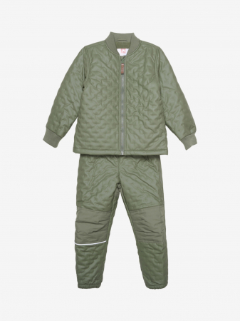 LICHIDARE STOC - Set termic matlasat anti vant,  CeLaVi, Marimea 80, Army