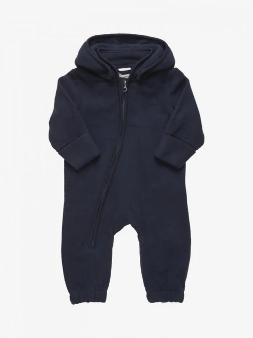LICHIDARE STOC - Solopeta fleece En Fant, gluga detasabila, albastru, 68