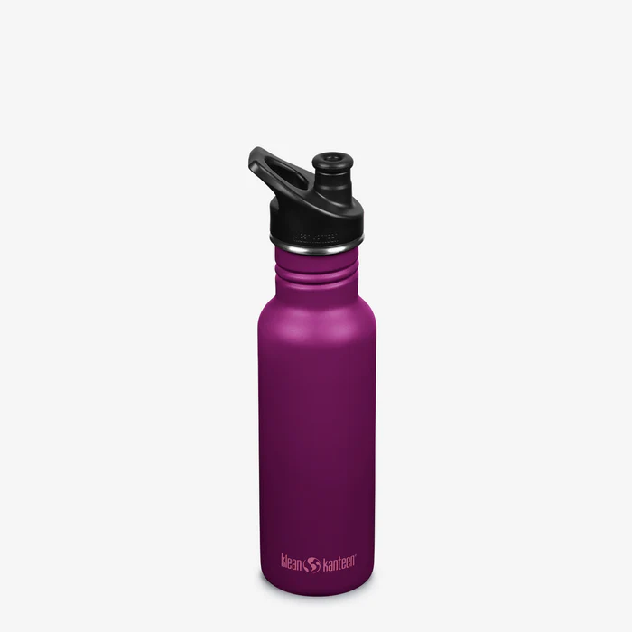 Diversificare si Ingrijire Bebe - Sticla cu capac sport, Klean Kanteen, Classic Narrow, 532 ml, Purple Potion
