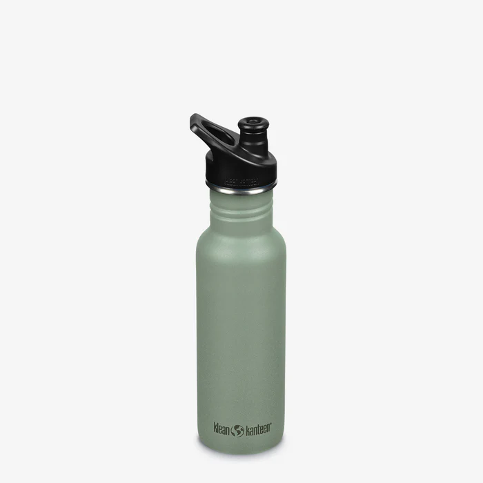 Diversificare si Ingrijire Bebe - Sticla cu capac sport, Kid Classic, 532 ml, Klean Kanteen, Sea Spray