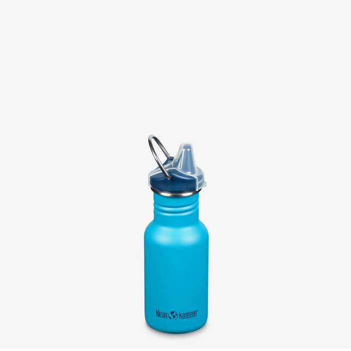 Diversificare si Ingrijire Bebe - Sticla din otel inoxidabil cu capac Sippy, Narrow, 355 ml, Klean Kanteen, Hawaiian Ocean