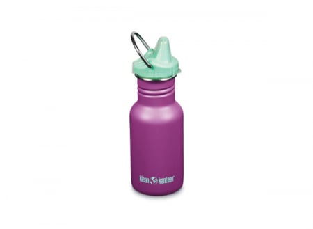 Diversificare si Ingrijire Bebe - Sticla din otel inoxidabil cu capac sippy, Klean Kanteen, Narrow, 355ml, Sparkling Grape