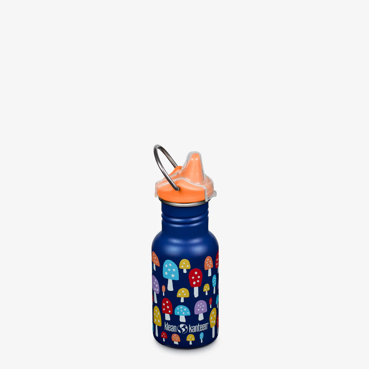 Rechizite Școlare - Sticla din otel pentru copii, Kid Classic Narrow 355ml , cu capac sippy