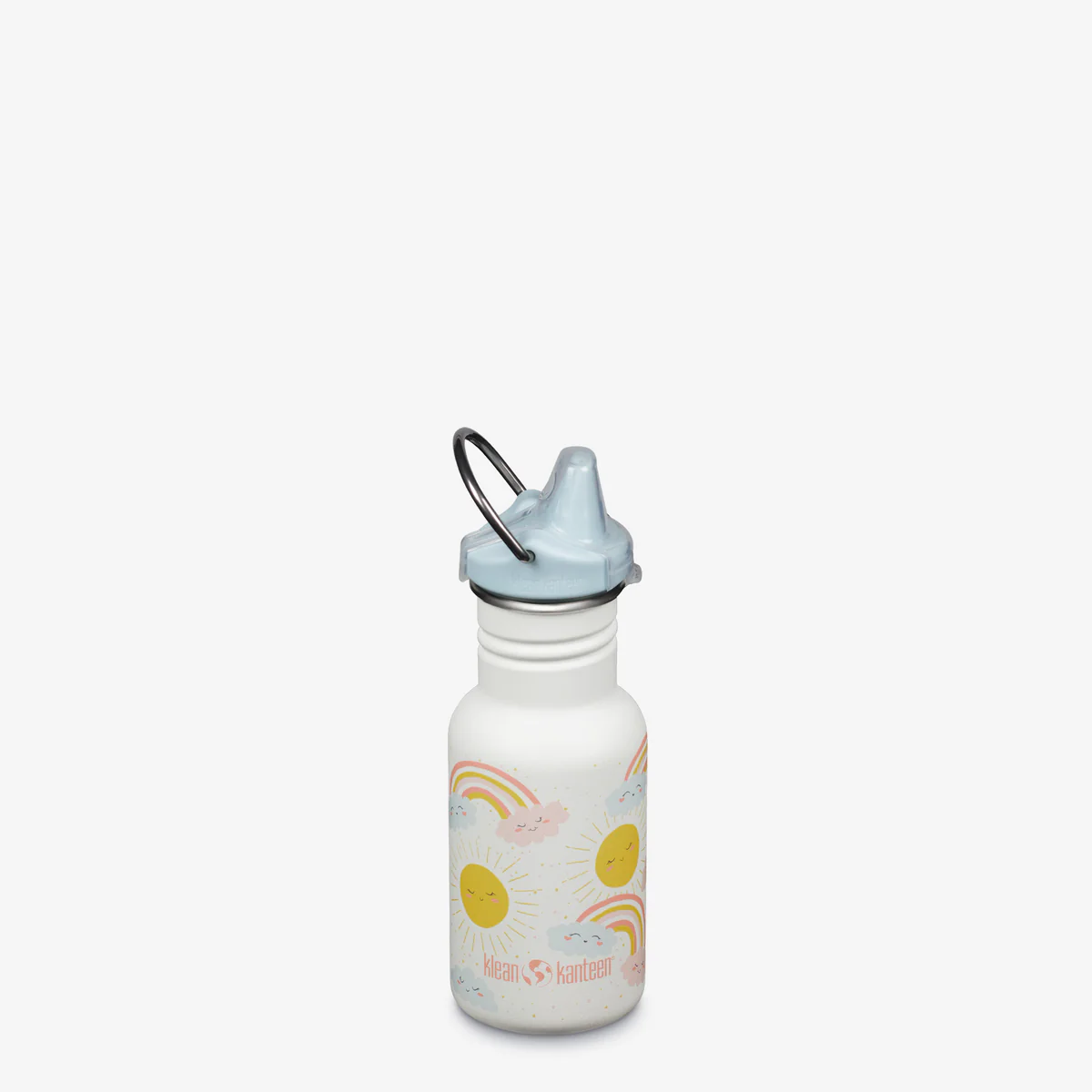 Rechizite Școlare - Sticla din otel pentru copii, Kid Classic Narrow 355ml , cu capac sippy