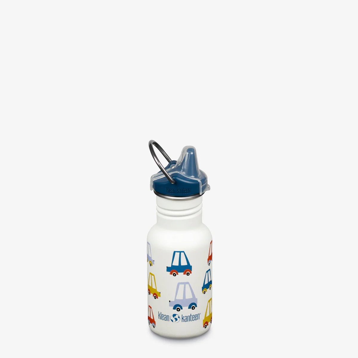 Rechizite Școlare - Sticla din otel pentru copii, Kid Classic Narrow 355ml , cu capac sippy