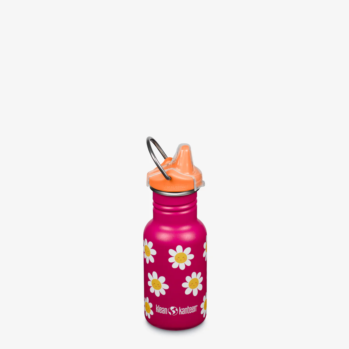 Rechizite Școlare - Sticla din otel pentru copii, Kid Classic Narrow 355ml , cu capac sippy