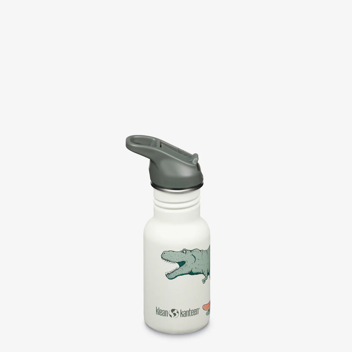 Rechizite Școlare - Sticla din otel pentru copii, Klean Kanteen Kid Classic Narrow 355ml , cu capac sport flip