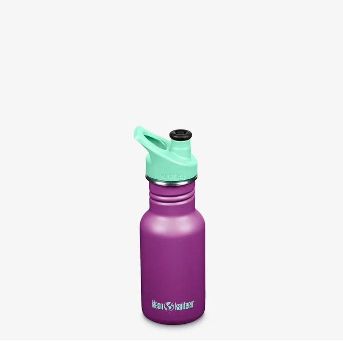 Diversificare si Ingrijire Bebe - Sticla Kid Classic Sport Narrow cu capac sport 355 ml Klean Kanteen, Sparkling Grape