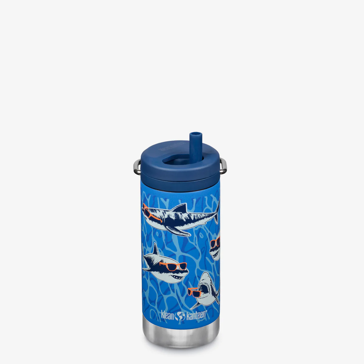 Termosuri de inox - Sticla termica TK Wide Twist Cap, Klean Kanteen, 355ml, Heart Stripe