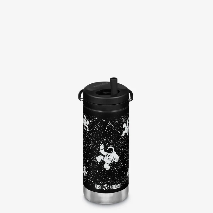 Diversificare si Ingrijire Bebe - Sticla termica TK Wide Twist Cap, Klean Kanteen, 355ml, Heart Stripe