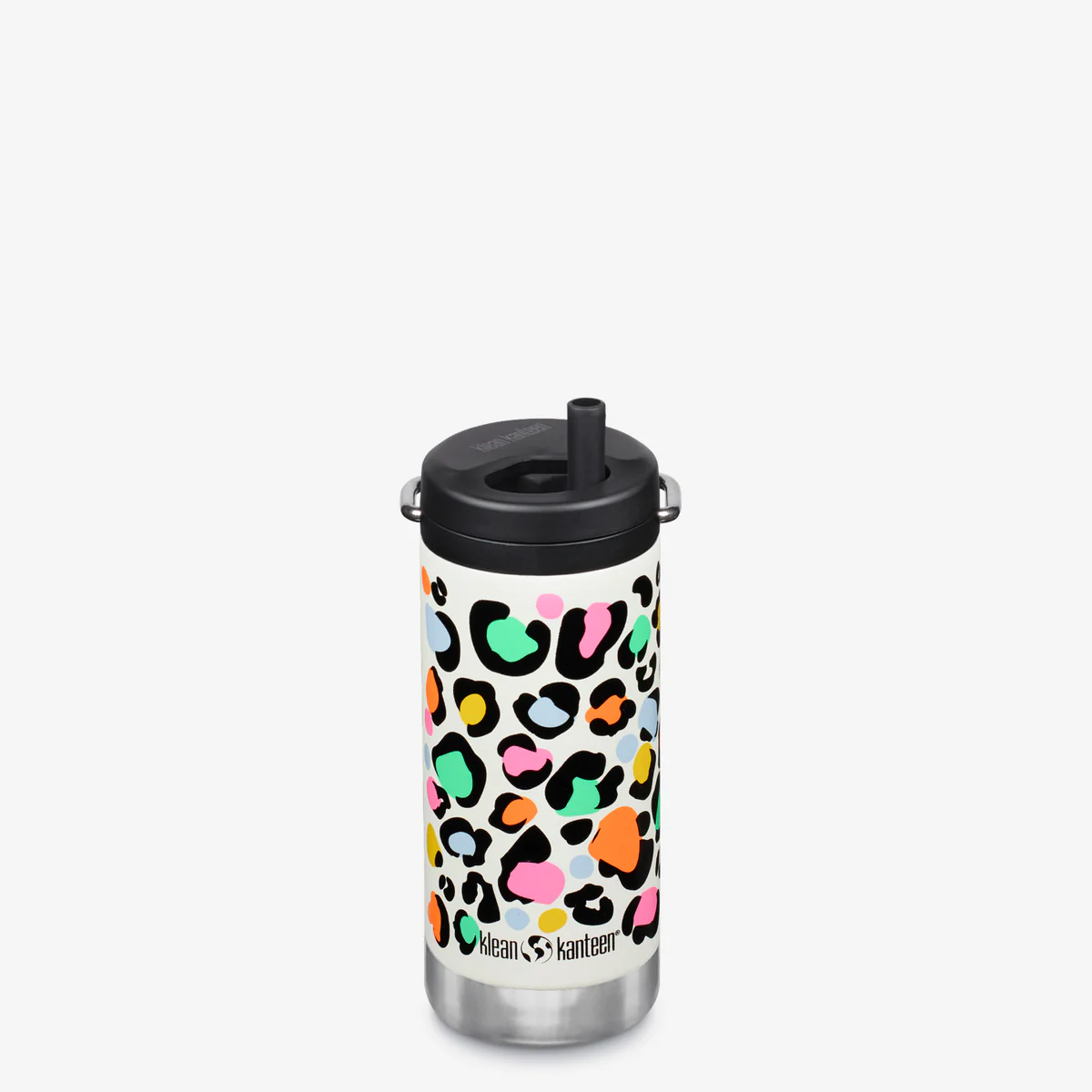 Termosuri de inox - Sticla termica TK Wide Twist Cap, Klean Kanteen, 355ml, Heart Stripe