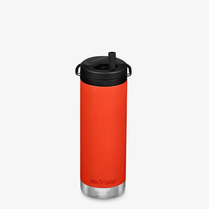 Termosuri de inox - Sticla termica TK Wide, Klean Kanteen, 473 ml, Tiger Lily