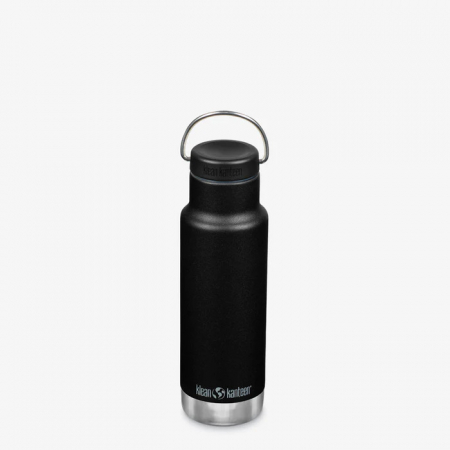 Diversificare si Ingrijire Bebe - Sticla termos, Klean Kanteen, Narrow, 355ml, Black