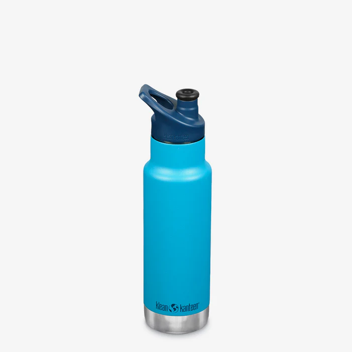Diversificare si Ingrijire Bebe - Termos cu capac sport, Kid Classic, 355 ml, Klean Kanteen, Hawaiian Ocean
