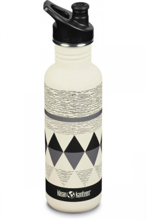 Diversificare si Ingrijire Bebe - Sticla Klean Kanteen cu capac sport, 800 ml, Pepper Ridge