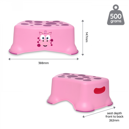 Treapta inaltatoare pentru copii, My Step Stool, Dragon roz [4]