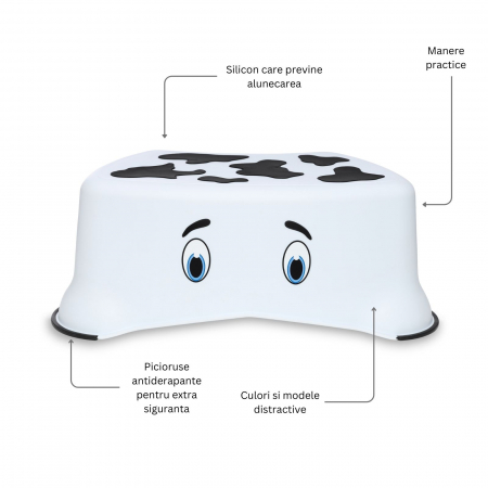 Treapta inaltatoare pentru copii, My Step Stool, Vacuta [2]