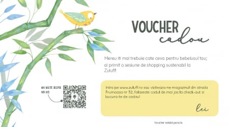 Voucher CADOU - Voucher cadou Zuluff