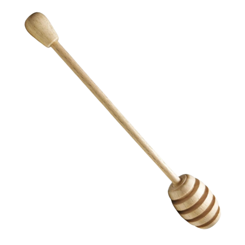 Lingura pentru miere, din lemn, 18 cm [1]