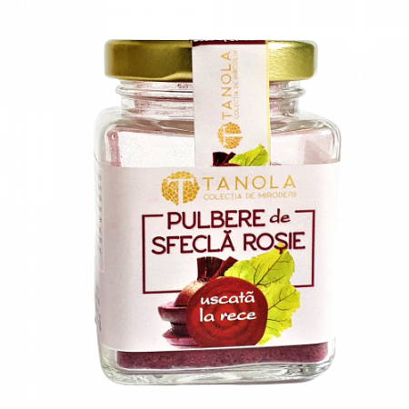 Fructe si legume deshidratate - Sfecla Rosie pulbere uscata la rece