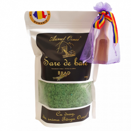 Ingrijire - Sare de baie naturala Brad 1 kg