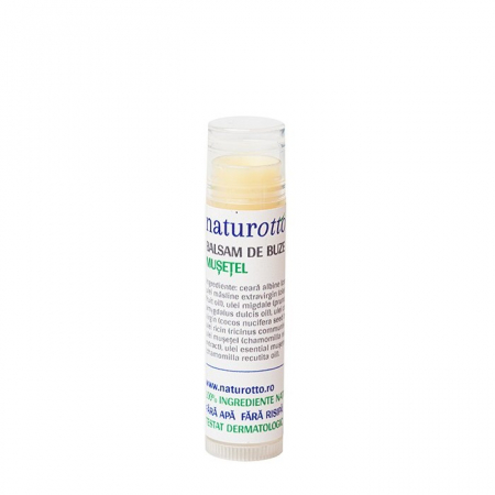 Creme naturale - Balsam de buze natural Musetel