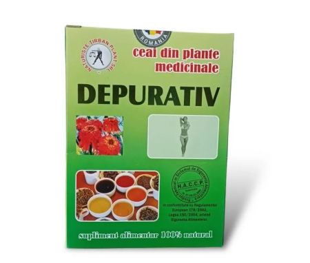 Ceaiuri medicinale - Ceai depurativ Tirban Marius - Fitoterapeut