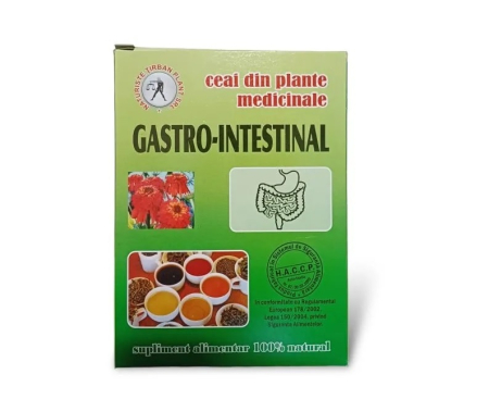 Ceaiuri medicinale - Ceai pentru afectiuni gastro - intestinale Tirban Marius Fitoterapeut