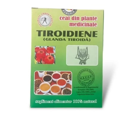 Ceaiuri medicinale - Ceai pentru afectiuni tiroidiene (glanda tirioda) Tirban Marius - Fitoterapeut