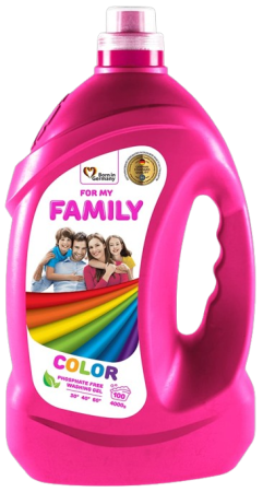 Detergenti - Detergent Gel   For my Family  COLOR  4 Kg