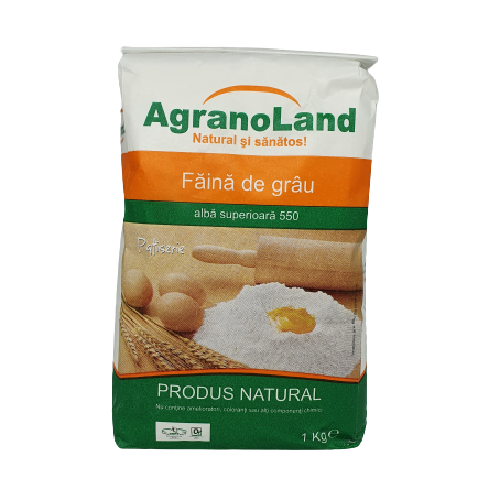 Bacanie - Faina Grau Alba Superioara 550 1 kg