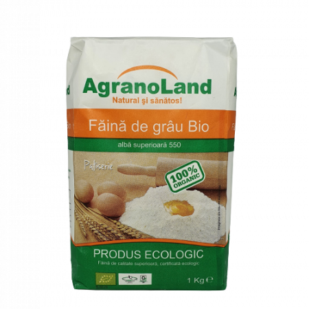 Bacanie - Faina Grau Eco Alba Superioara 550 - 1kg