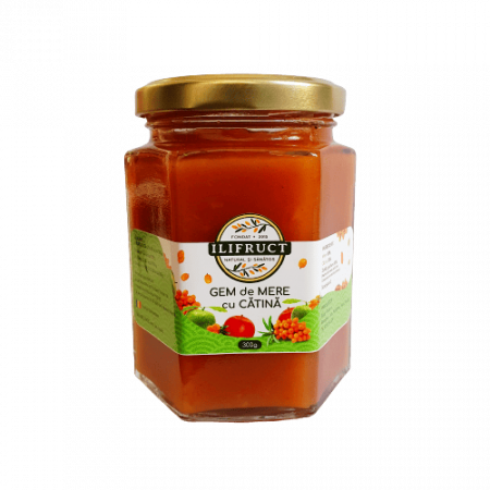 Dulceata - Gem de mere cu catina 300g