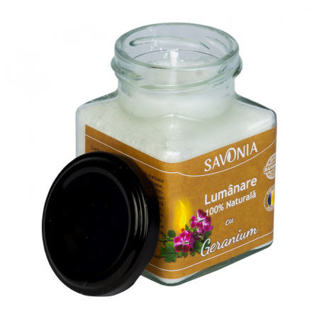 Casa - Lumanare naturala Geranium