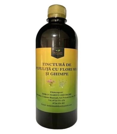 Tincturi si siropuri - Tinctura de pufulita cu flori mici si ghimpe Tirban Marius - Fitoterapeut