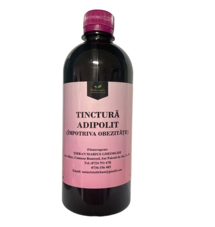 Tincturi si siropuri - Tinctura impotriva obezitatii Tirban Marius