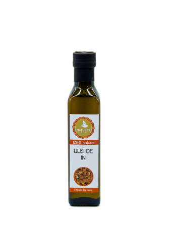 Bacanie - Ulei de in presat la rece 250ml