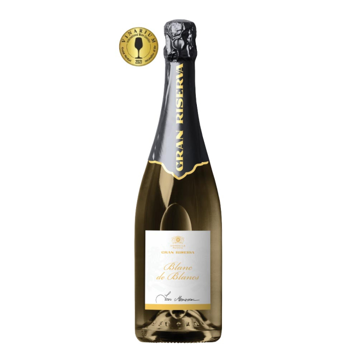 Vin spumant alb brut Domeniile Panciu Gran Riserva Blanc de Blancs, 0.75L [1]