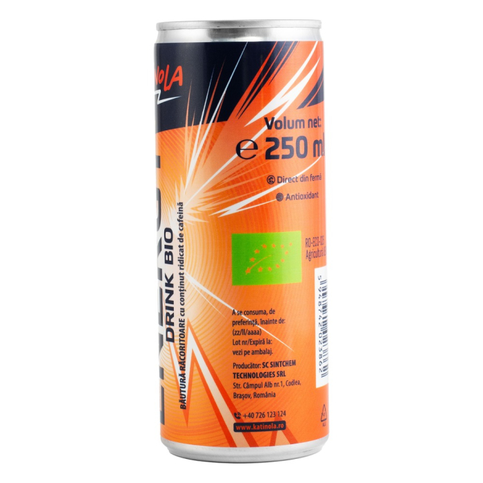 Bautura energizanta bio Katinola Energy Drink 0.25L [4]