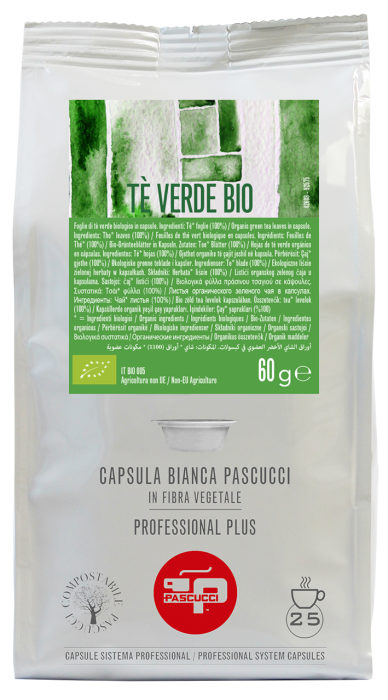 Capsule ceai Pascucci Ceai verde Bio, 25 buc [2]