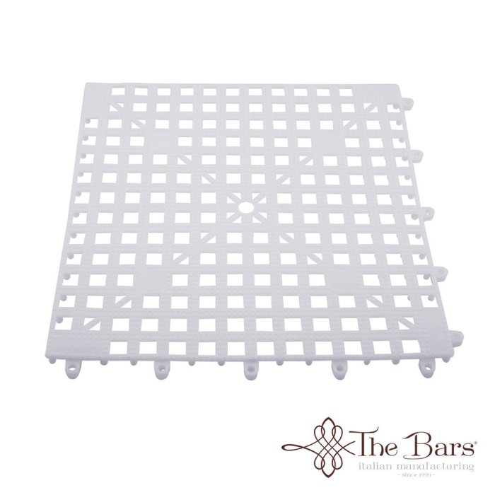 Covoras modular THE BARS Interlocking Shelf Mat, transparent, 33x33 cm [2]